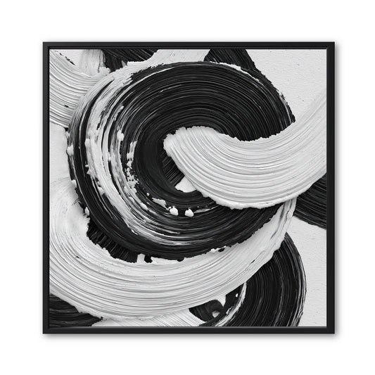Abstract  black and white minimalist style
