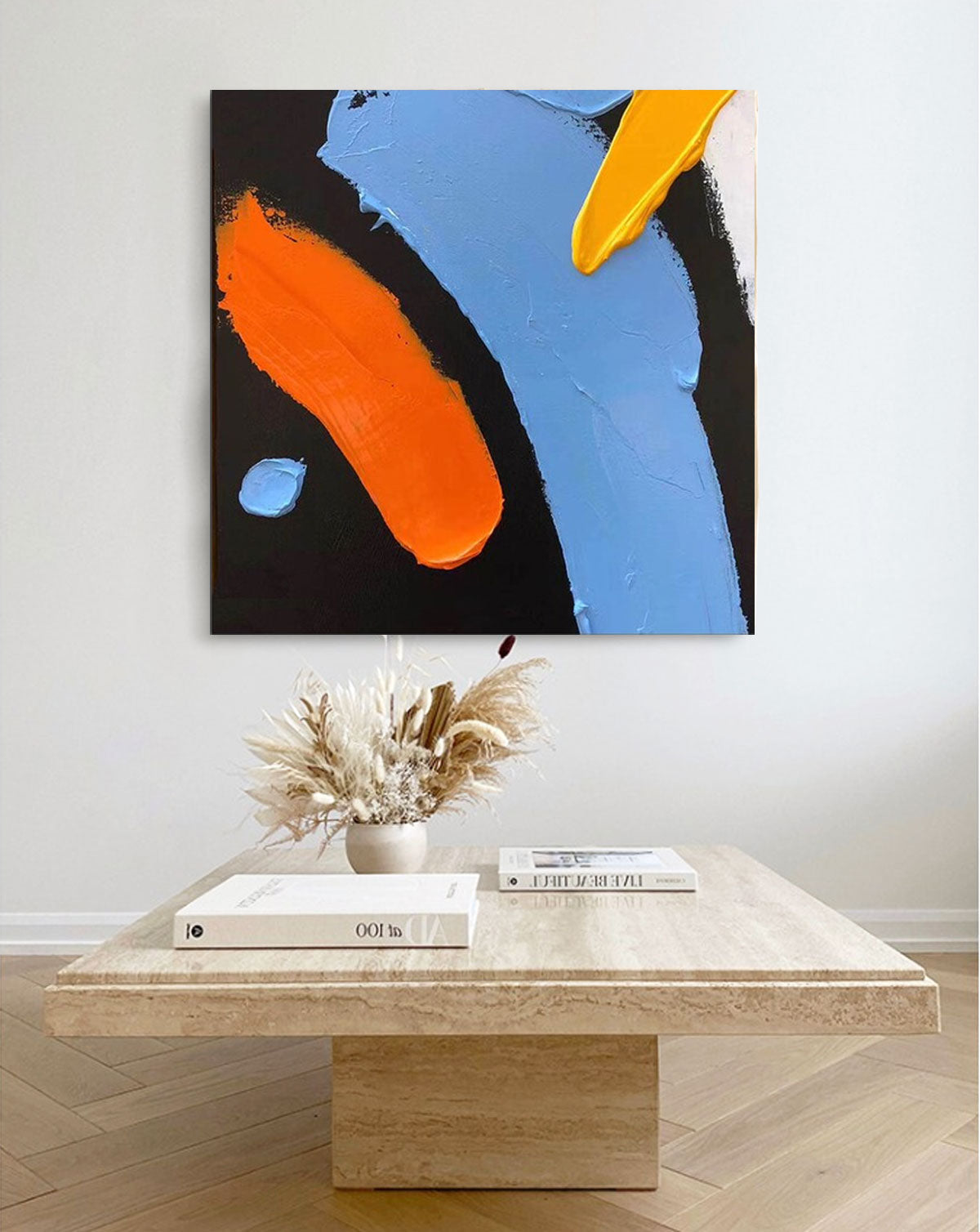 Bold Minimalist Abstract Canvas