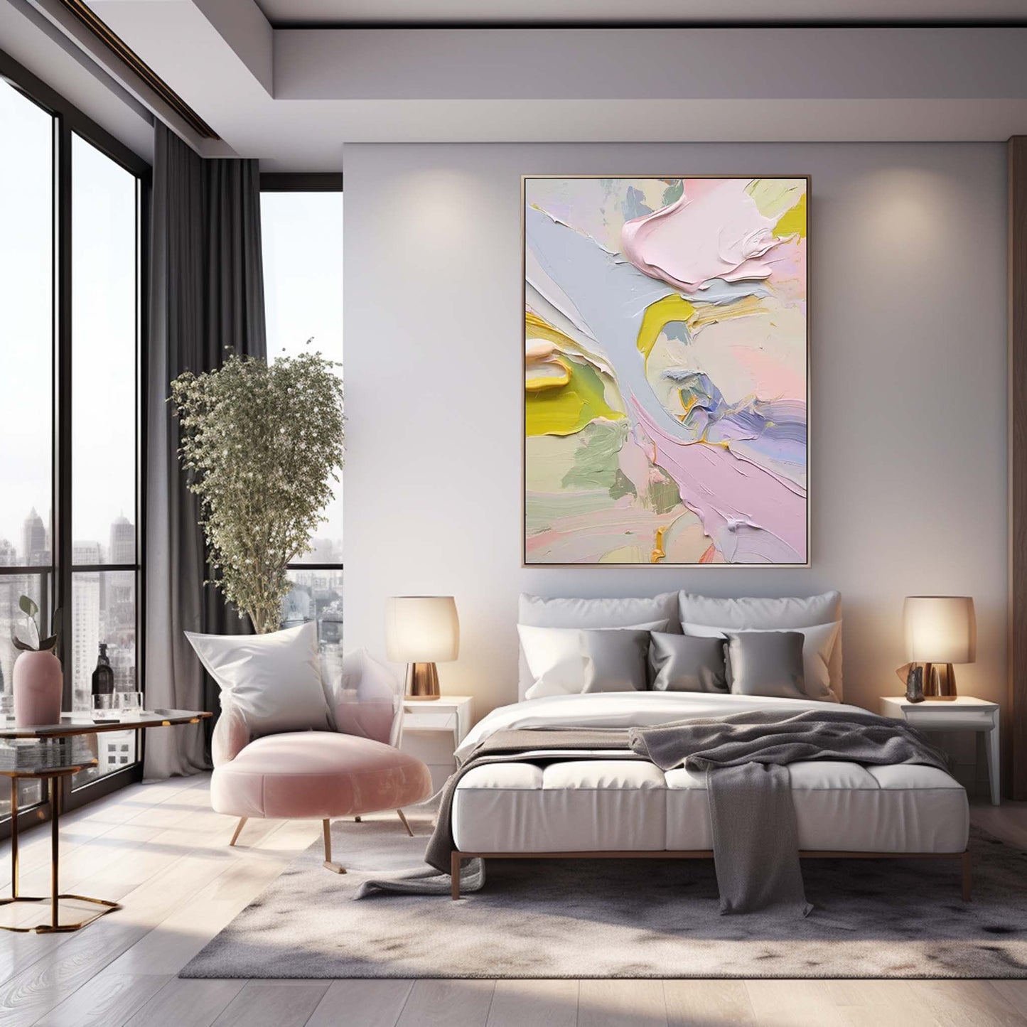 Abstract Canvas Art #AB308