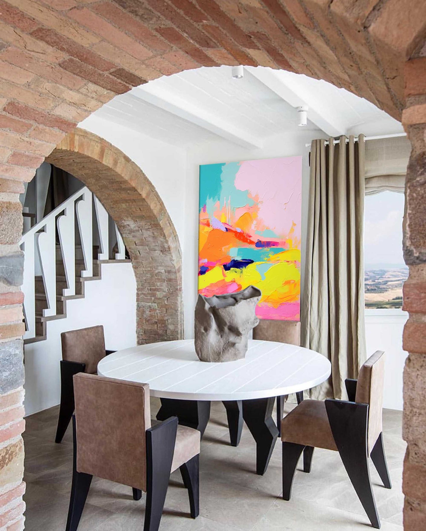 Radiant Abstract Color Fields