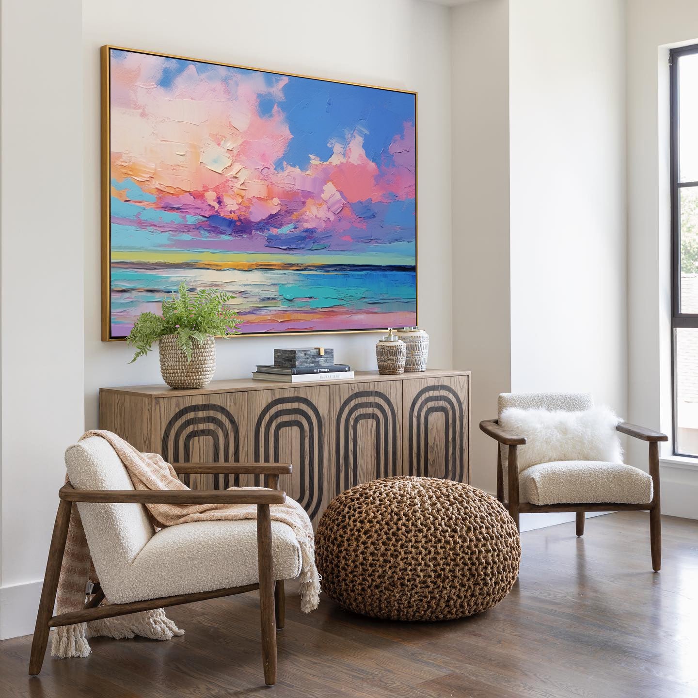 Serene Sunset Over Calm Waters